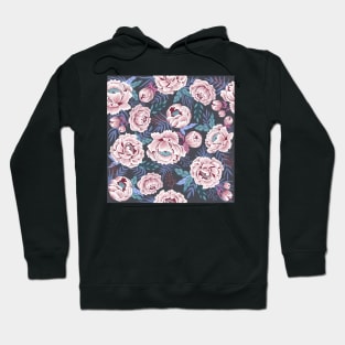 Vintage Peonies Hoodie